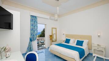 Standaard tweepersoonskamer | Luxe beddengoed, donsdekens, pillowtop-bedden, een minibar