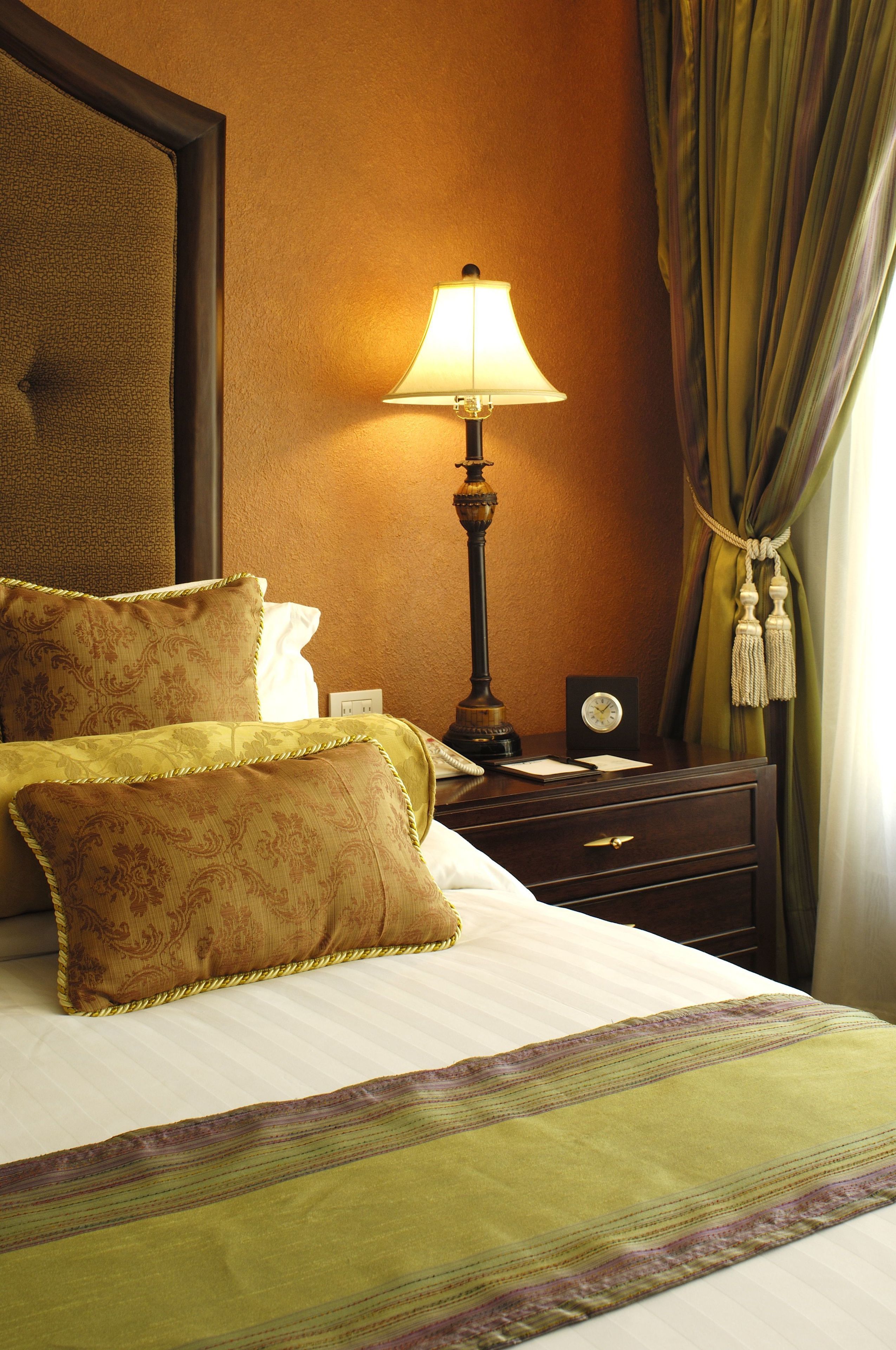 deluxe double room single use | in-room safe, desk, blackout curtains, soundproofing