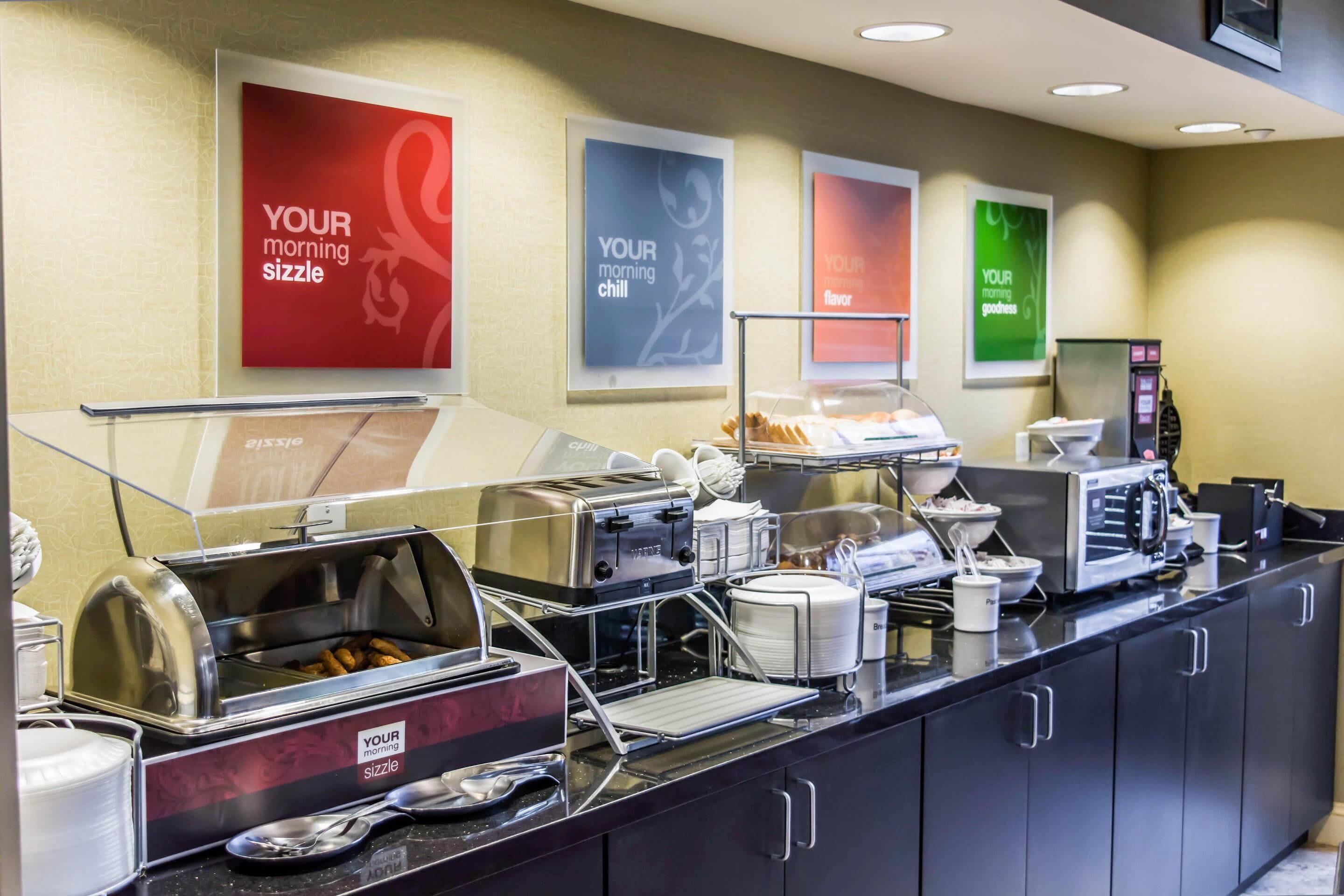 Desayuno buffet incluido todos los días 