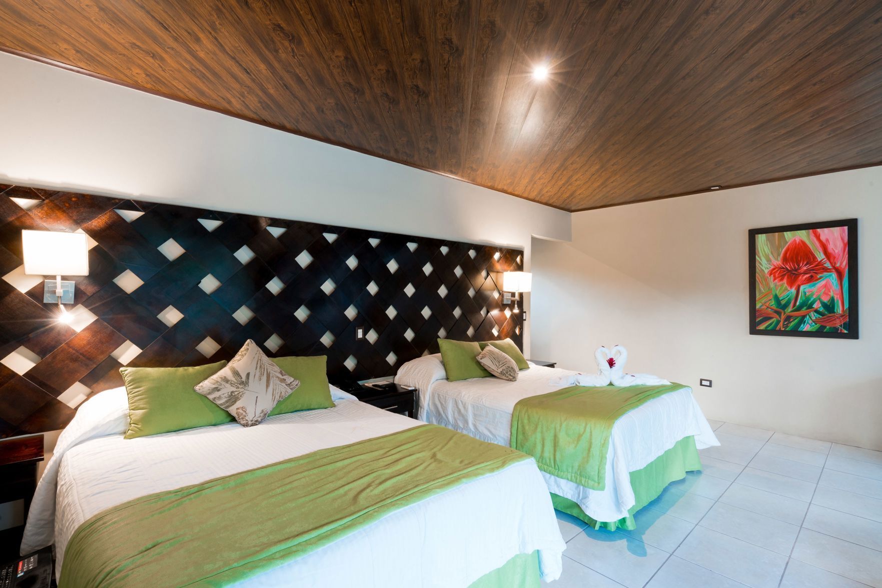 Premium bedding, minibar, in-room safe, soundproofing