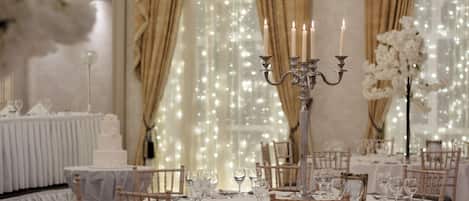 Indoor wedding