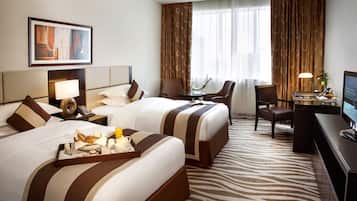 Amber Deluxe | Bộ đồ giường cao cấp, minibar, két bảo mật tại phòng, bàn