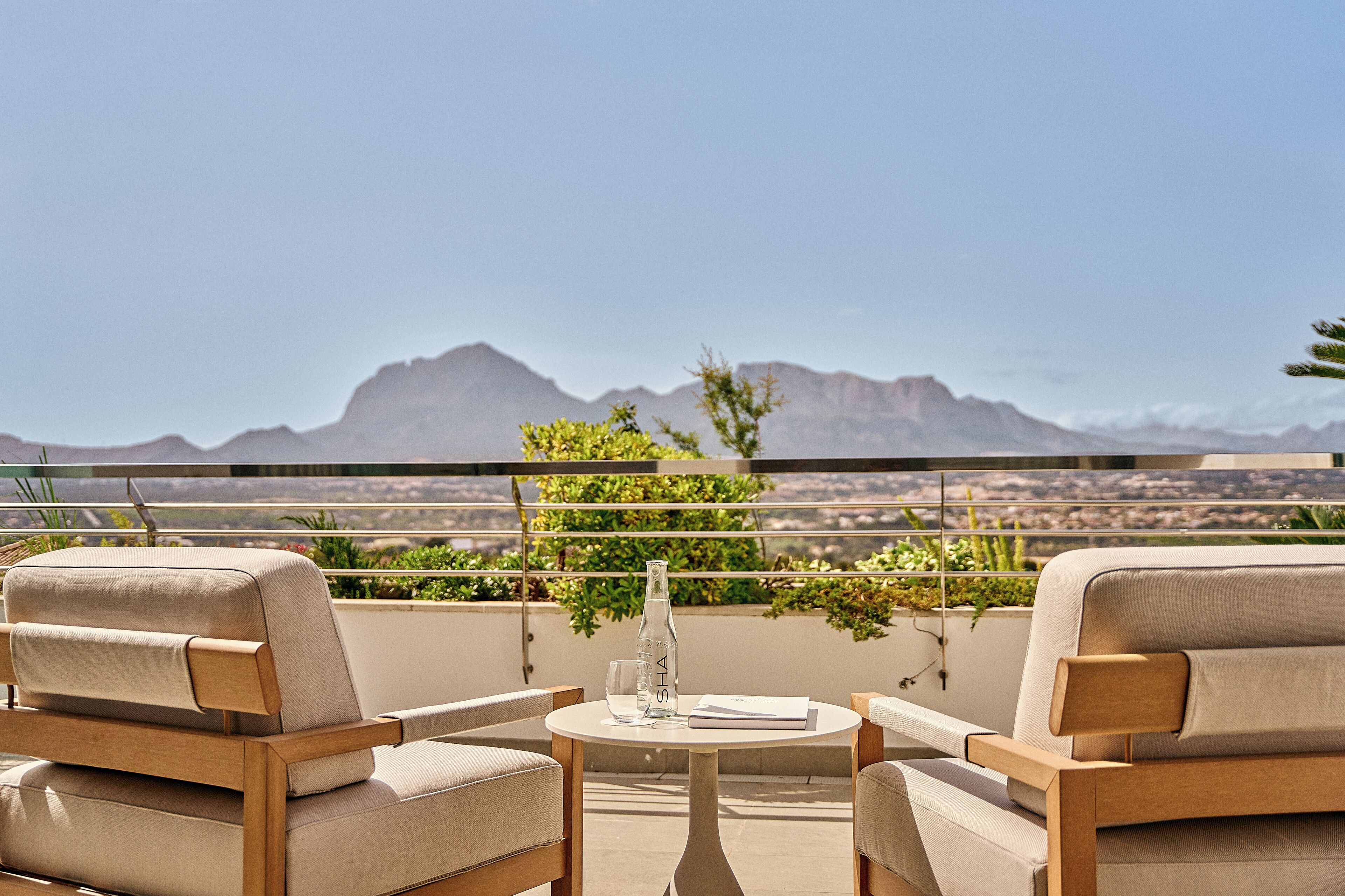 Vista des de l'allotjament