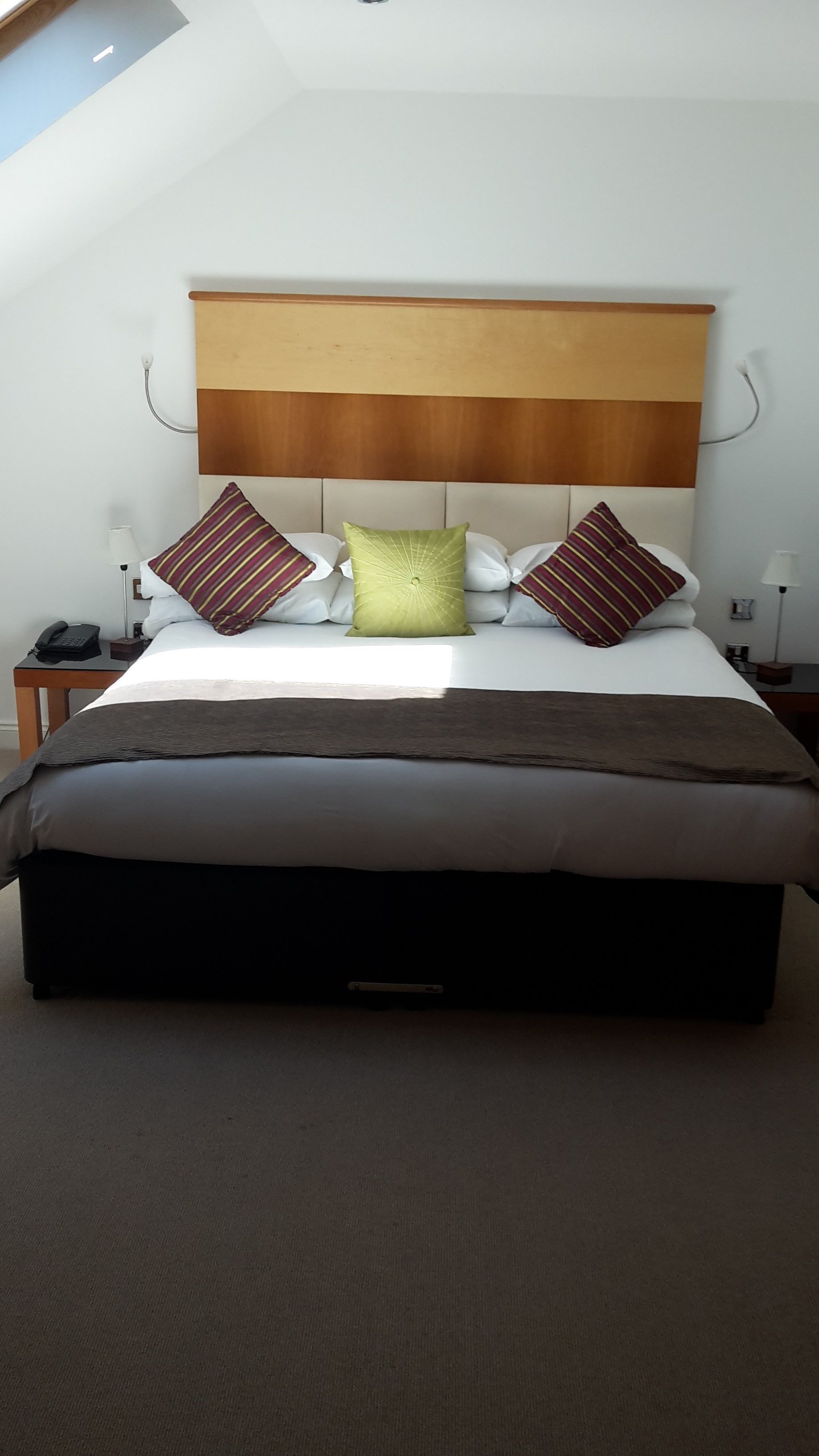 standard double room (ensuite) | in-room safe, desk, iron/ironing board, free wifi
