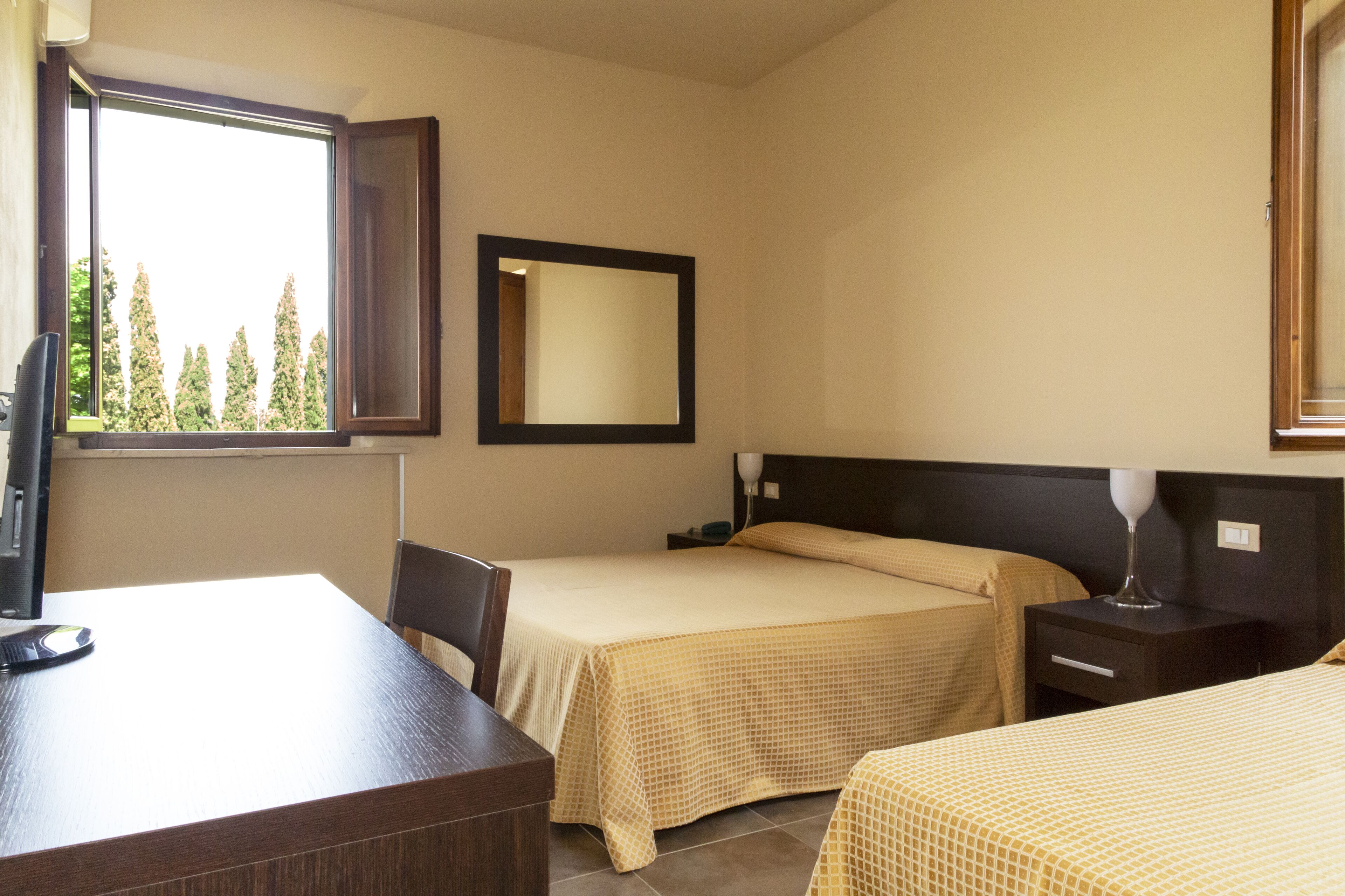 家庭房, 私人浴室, 花园景观 | 客房景观