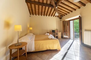 Suite Premium, 1 letto queen con divano letto, terrazzo, vista giardino | Una cassaforte in camera, una scrivania, postazione laptop