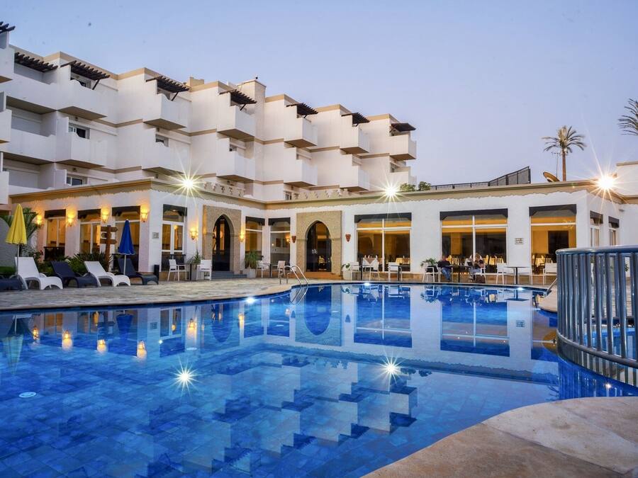 Outdoor pool, open 9:00 AM to 8:00 PM, pool umbrellas, sun loungers