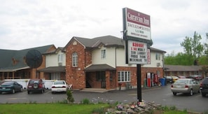 Majoituspaikan julkisivu