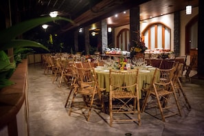 Área interna para casamento