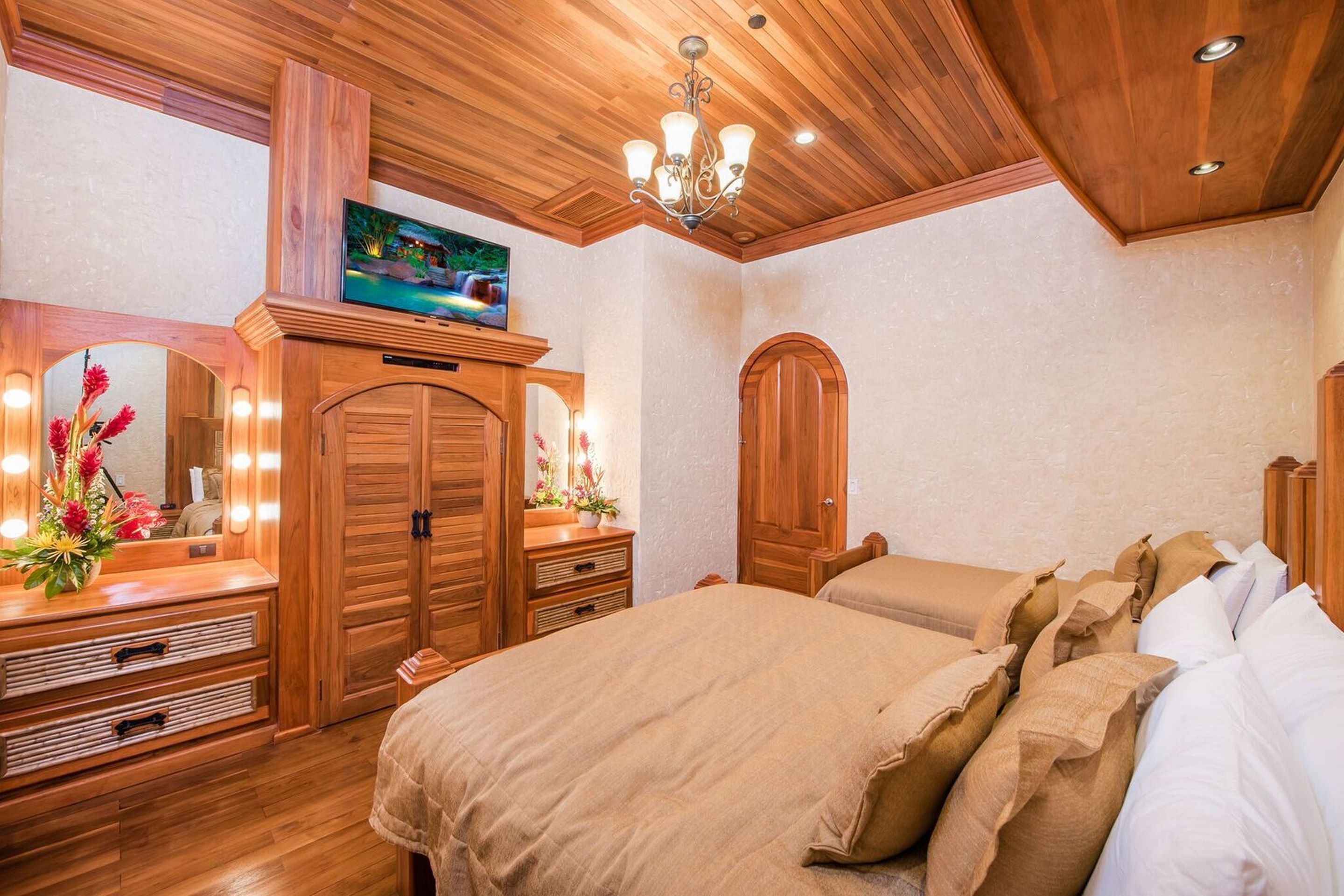 Cadar kapas Mesir, peralatan tempat tidur premium, gebar bulu kapas 