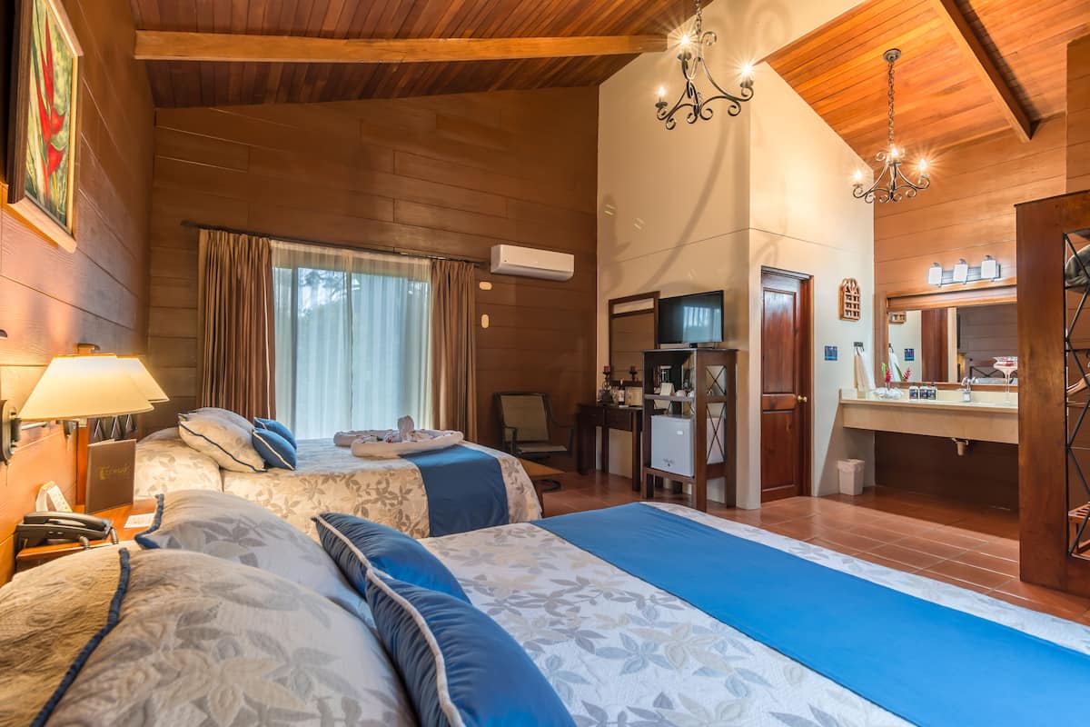 Standard Villa, 2 Queen Beds | In-room safe, iron/ironing board (on request), rollaway beds (free)