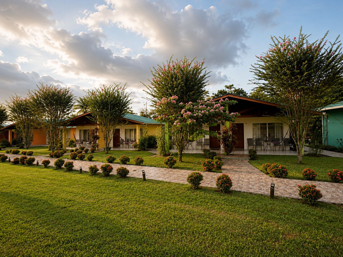 Fachada da propriedade