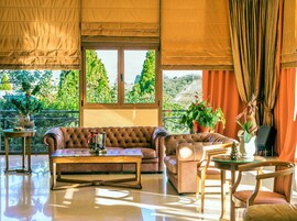 Sala de estar en el lobby