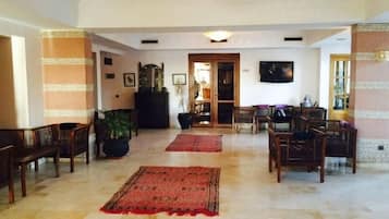 Sala de estar en el lobby