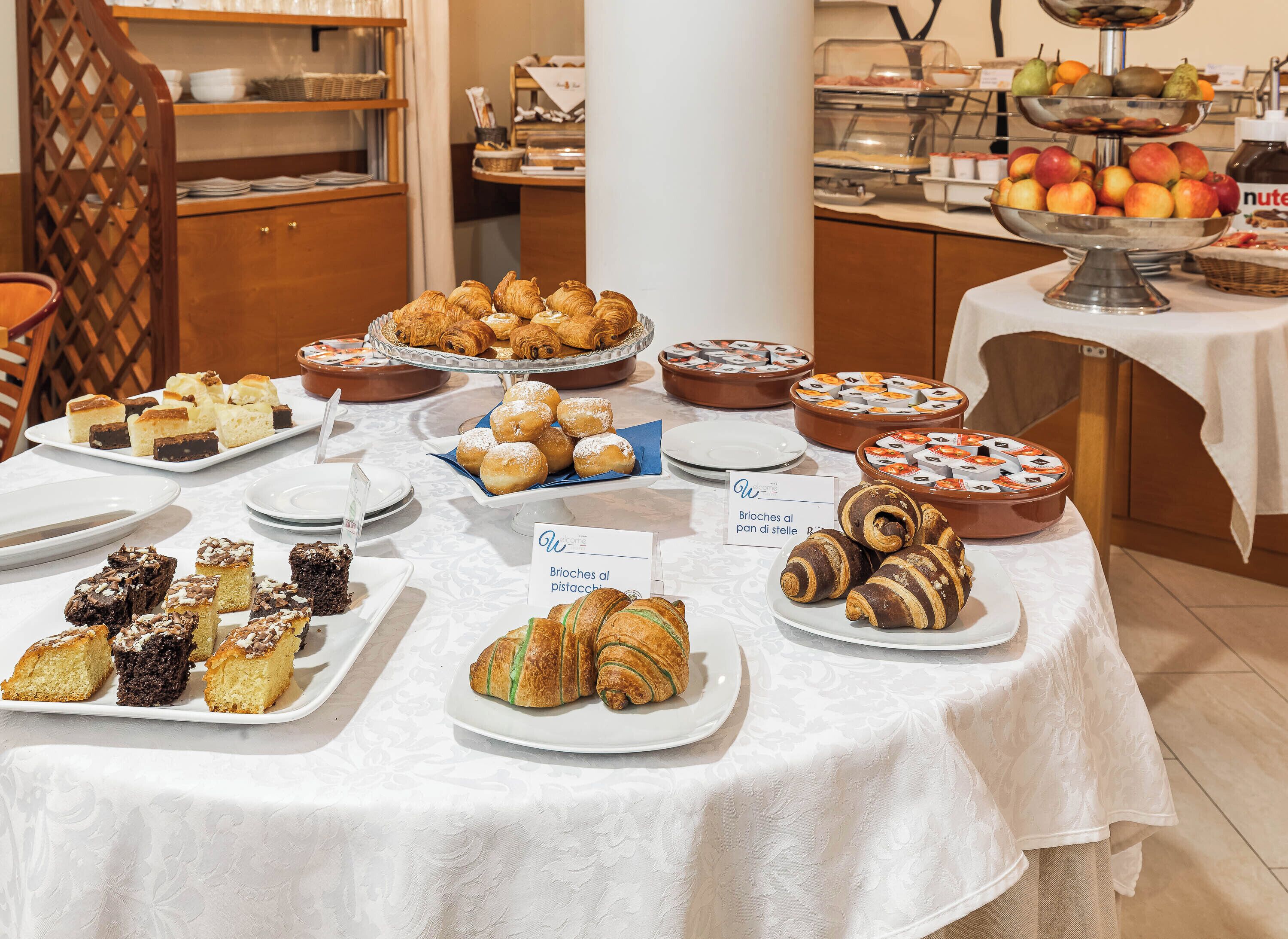 daily buffet breakfast (eur 10 per person)