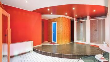 Een Turks bad/hammam, massagebehandelingen