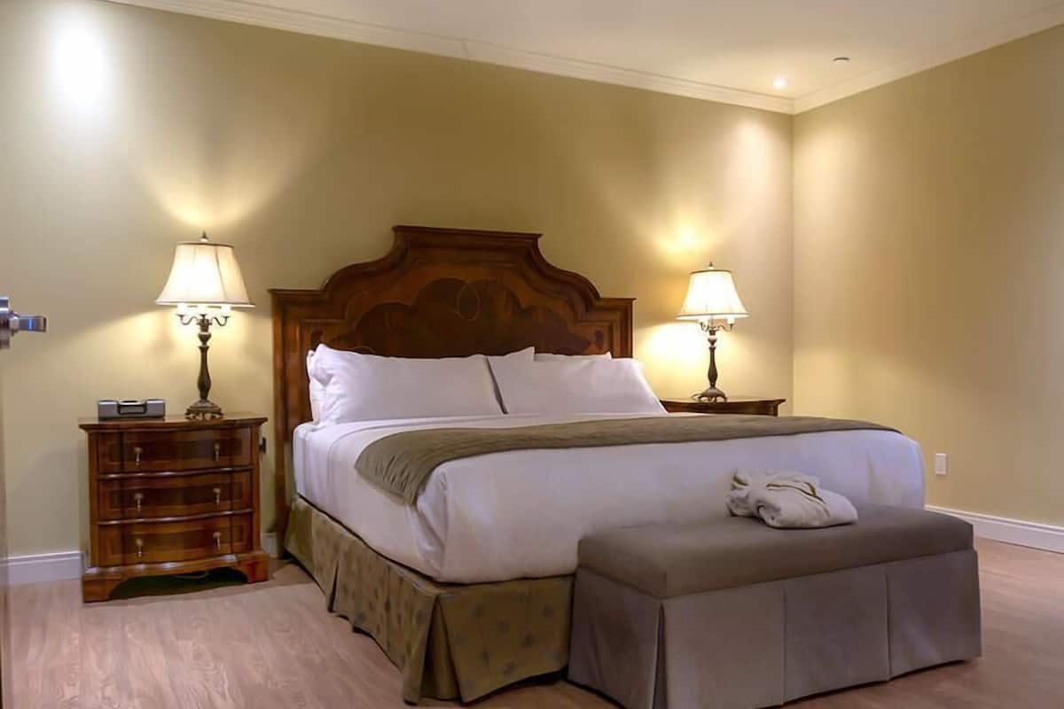 Standard Room, Multiple Beds, Non Smoking | Hypo-allergenic bedding, down comforters, desk, laptop workspace