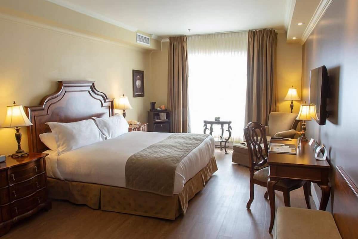 Standard Room, 1 King Bed, Non Smoking | Hypo-allergenic bedding, down comforters, desk, laptop workspace