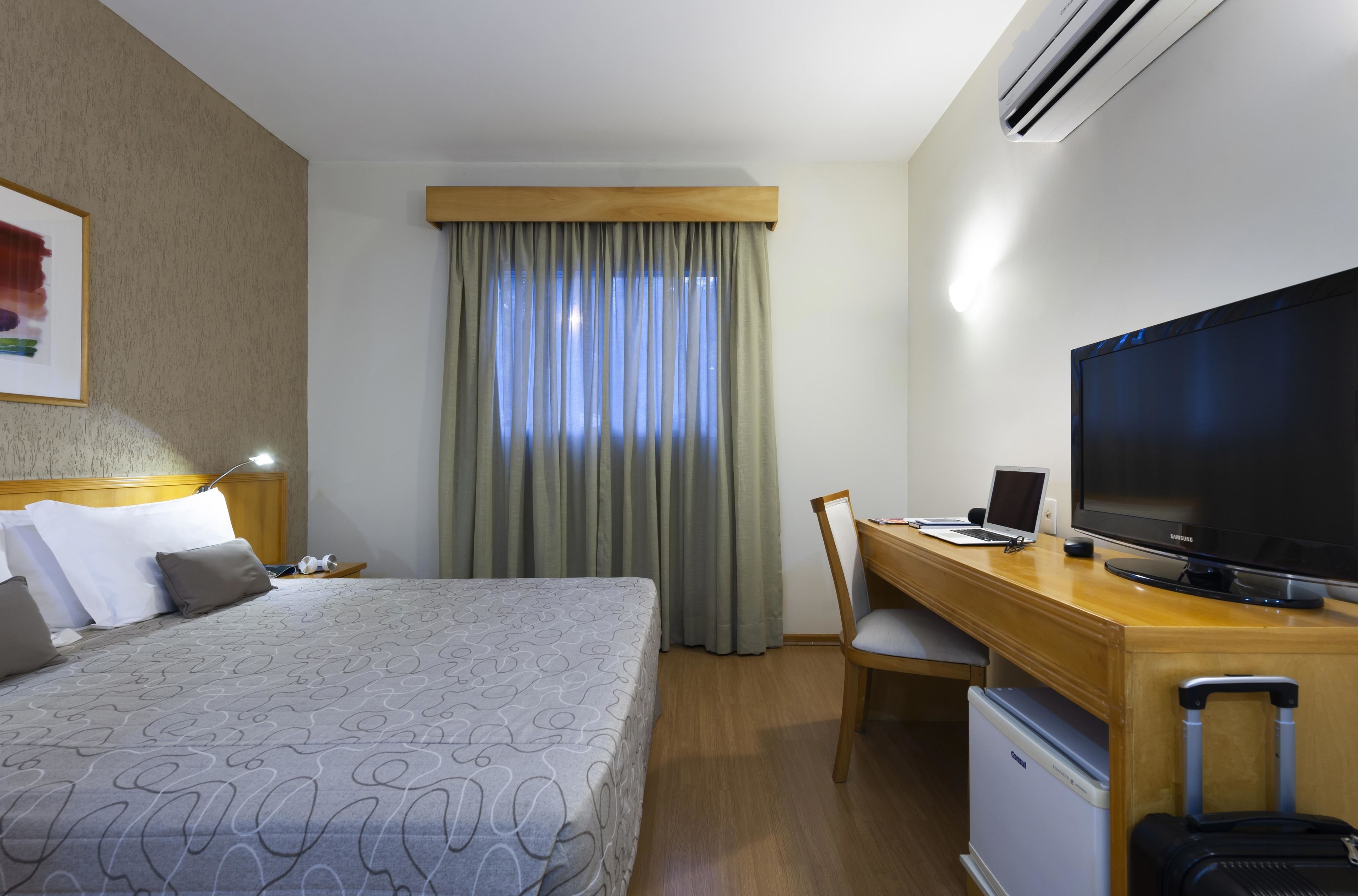 standard double room | minibar, in-room safe, desk, blackout curtains