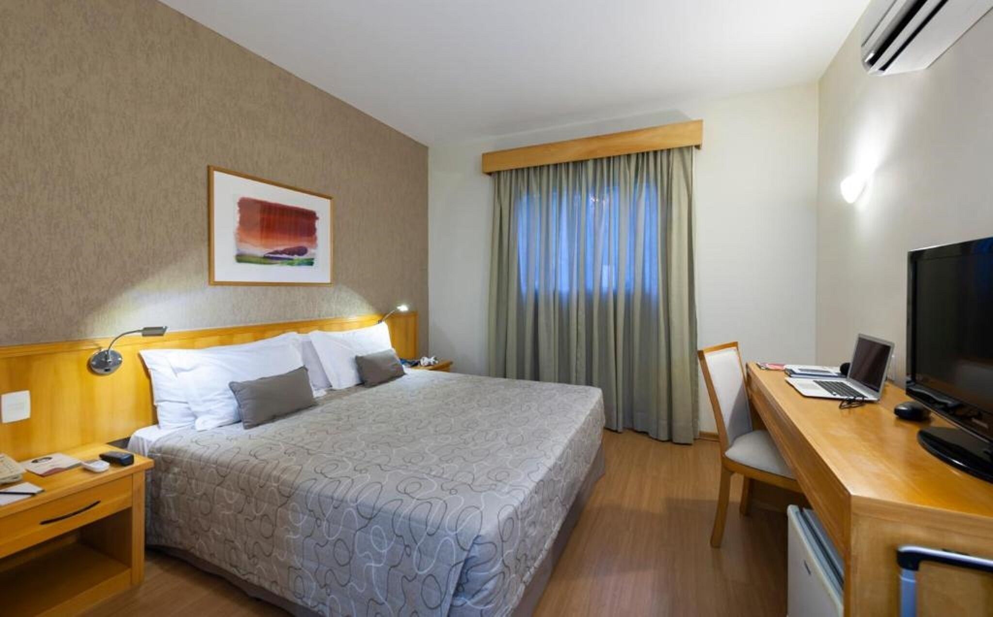 Minibar, in-room safe, desk, blackout drapes