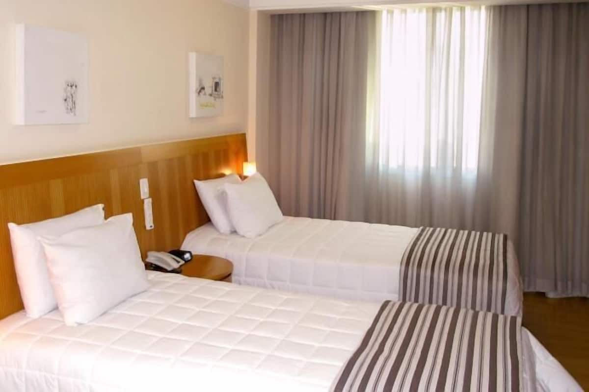 Minibar, in-room safe, desk, blackout curtains
