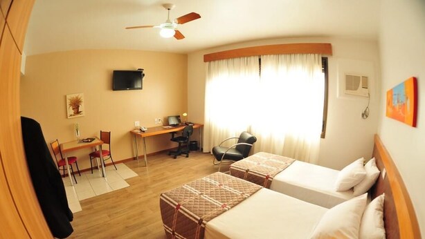 In-room safe, blackout drapes, cribs (free), WiFi (free)