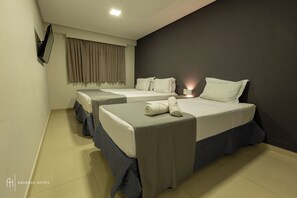 Standard Casal + 1 | Minibar, free WiFi, bed sheets, wheelchair access - Rede Andrade Solmar (João Pessoa)