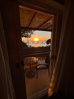 Double or Twin Room, Balcony, Sea View | Minibar, in-room safe, free WiFi, bed sheets