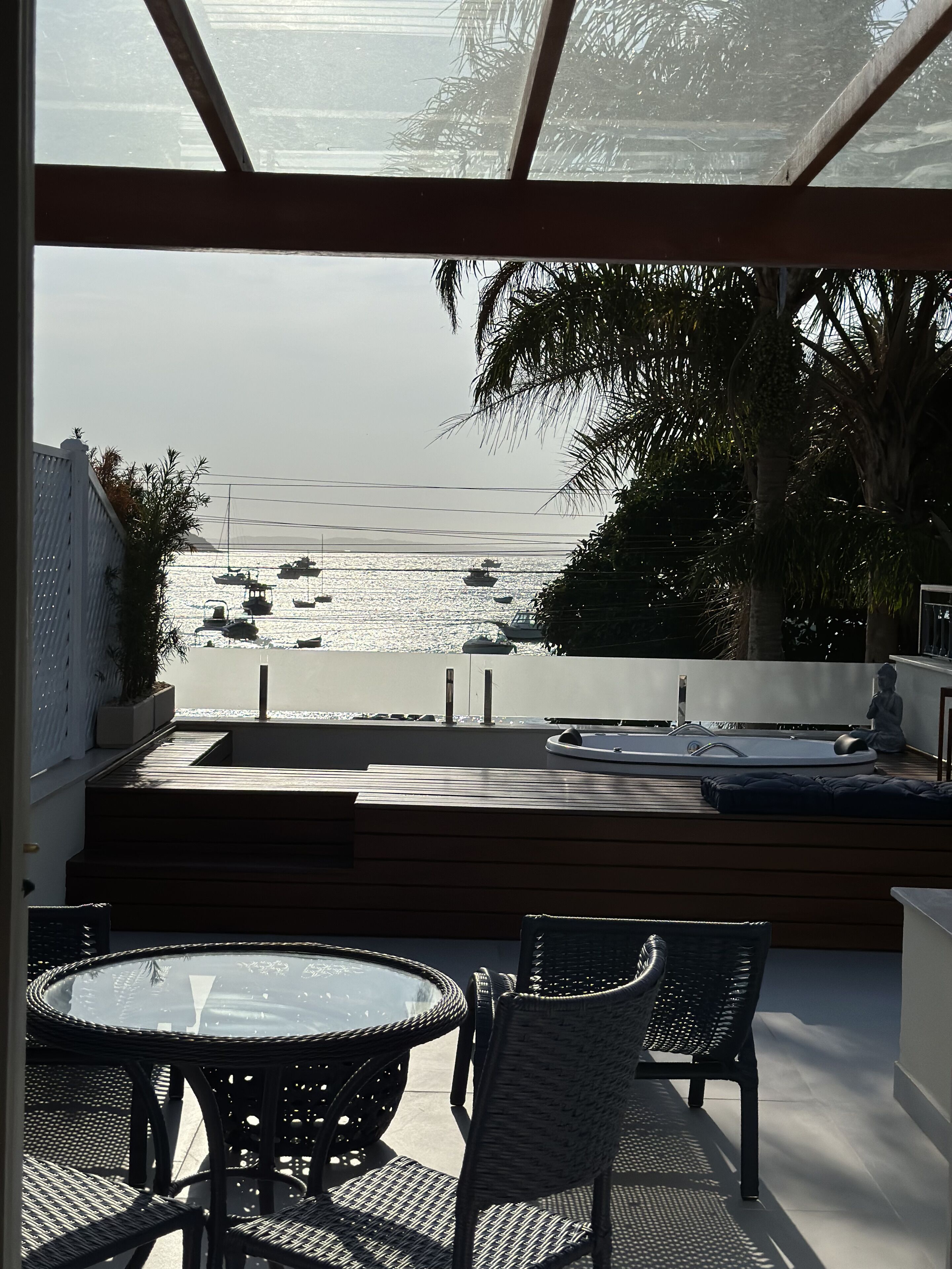 Habitación Premium, vistas al mar | Vistas del balcón