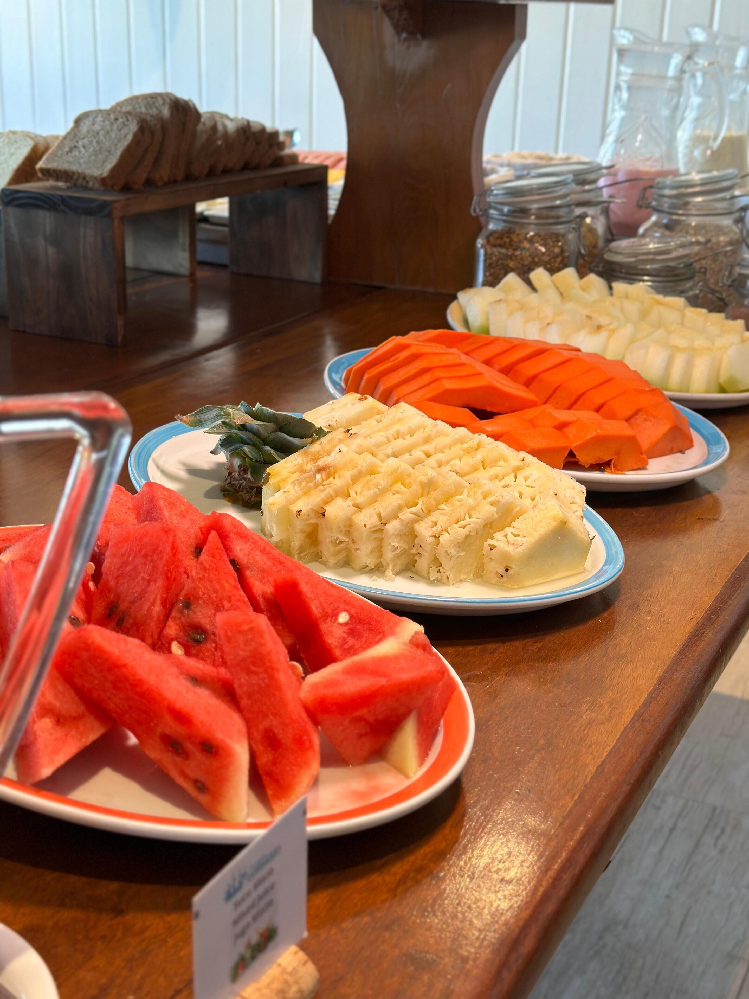 Desayuno buffet incluido todos los días 