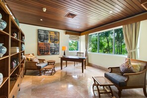 그랜드 빌라, 침실 5개, 전용 수영장, 바다 전망 | 1 개의 침실, 고급 침구, 미니바, 객실 내 금고