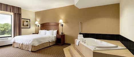 Room, 1 King Bed, Accessible, Non Smoking | Bathroom