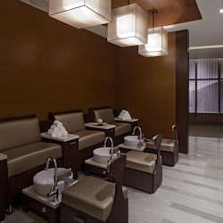 Sauna, steam room, body treatments, hydrotherapy, aromatherapy