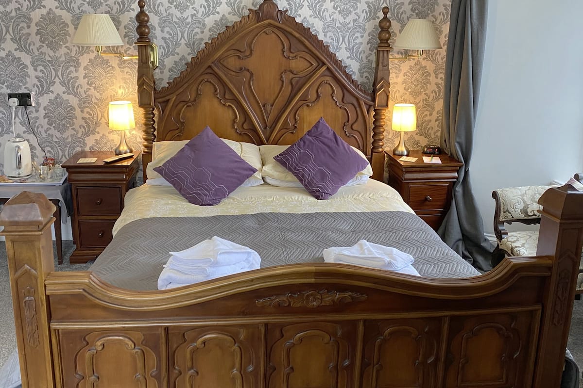 Superior tweepersoonskamer, en-suite badkamer, uitzicht op zee