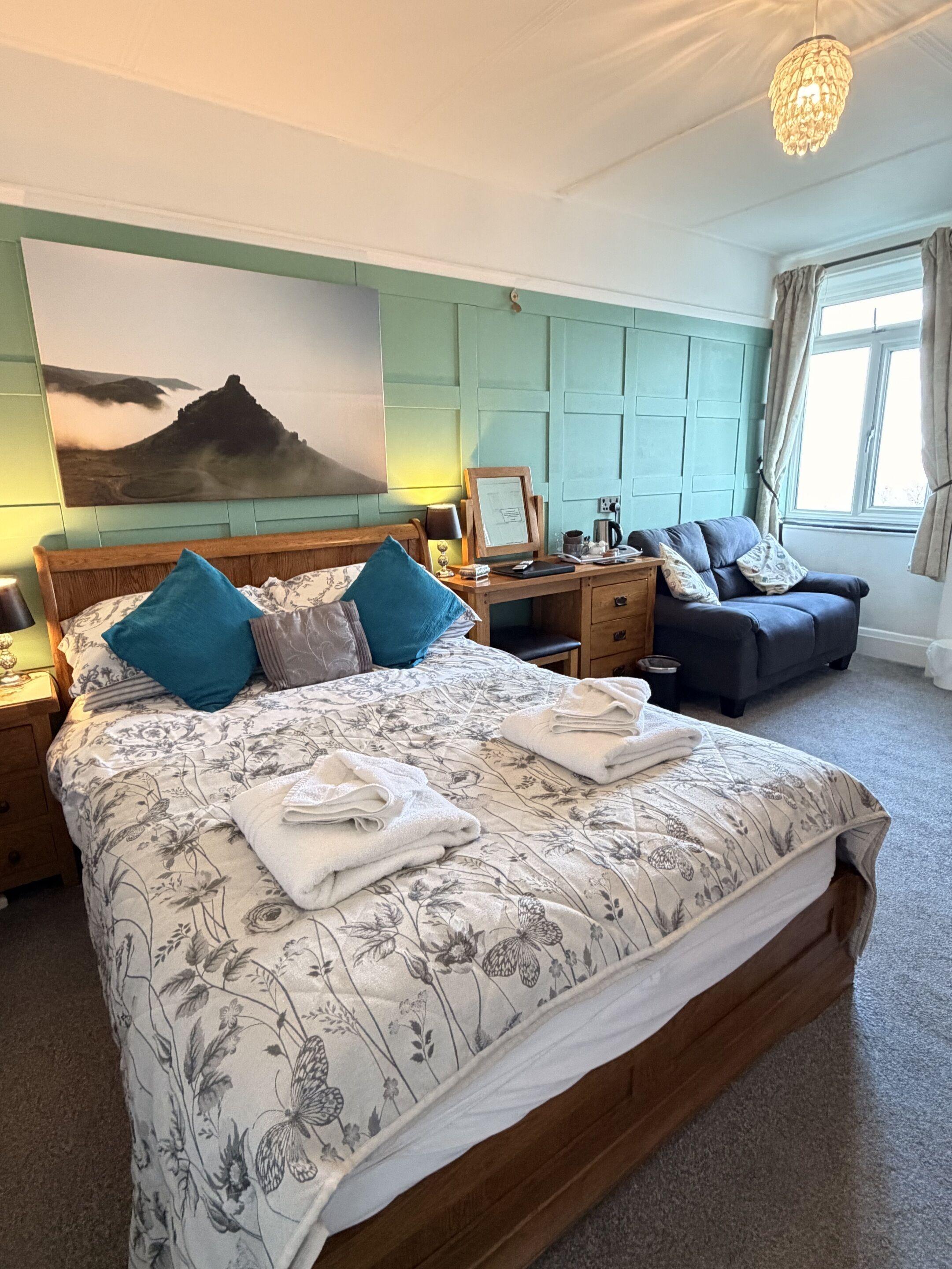 Standard Double Room, Ensuite, Sea View