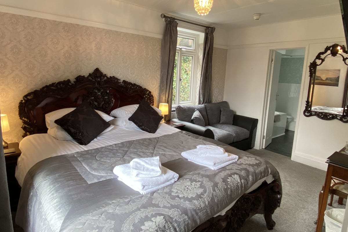 Superior vierpersoonskamer, en-suite badkamer, uitzicht op zee ( / Superking and Twin )