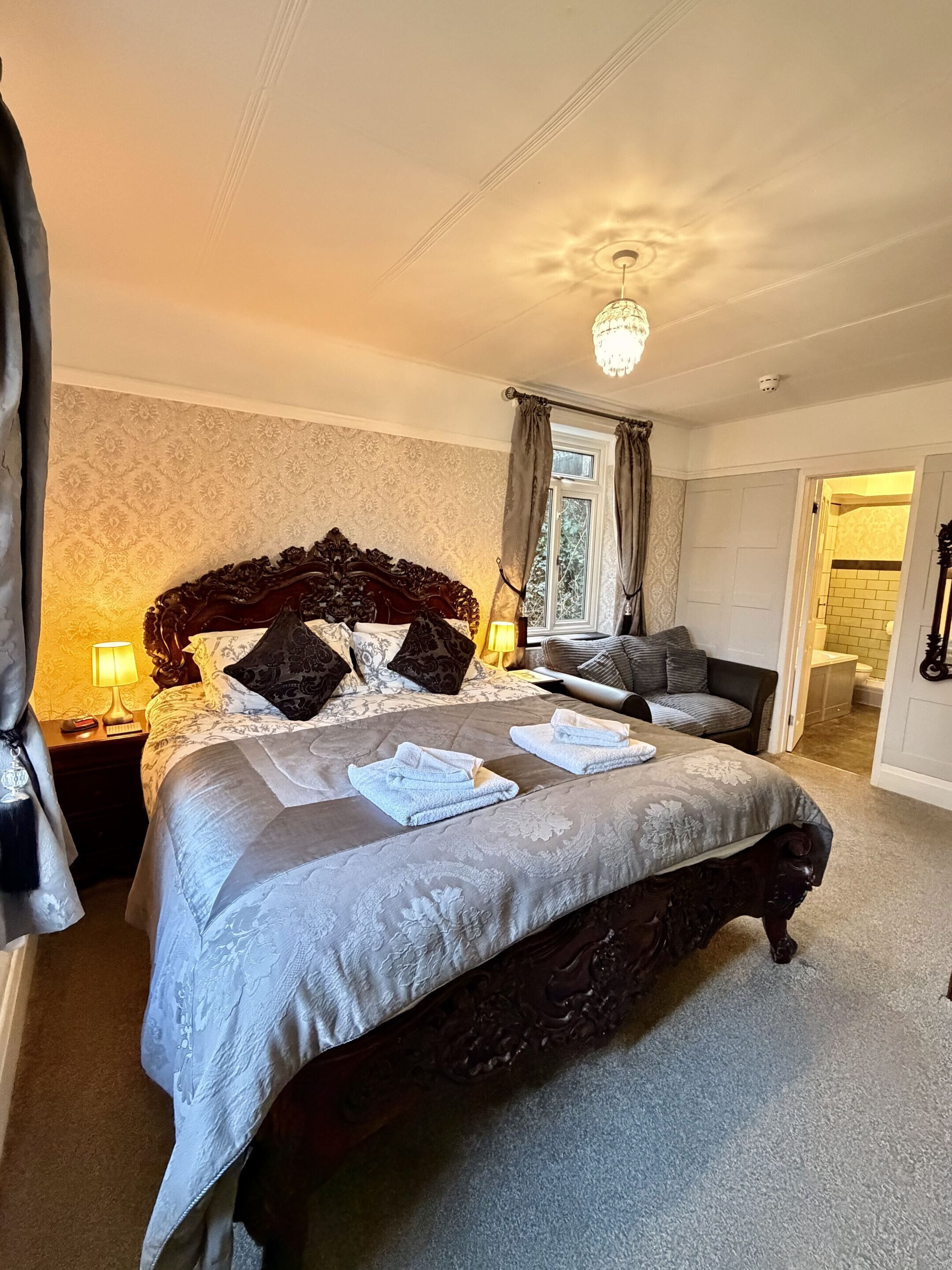 Superior fyrbäddsrum - eget badrum - havsutsikt ( / Superking and Twin )