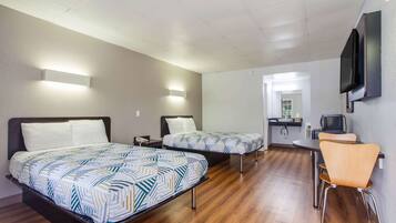 Free WiFi, bed sheets