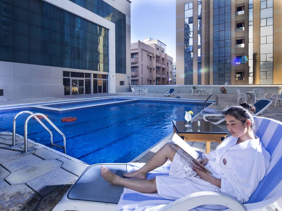 Piscine sur le toit