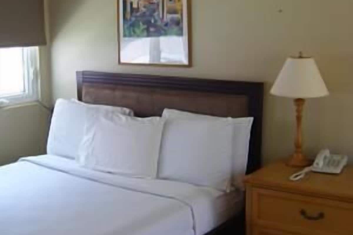 standard room, 1 queen bed | in-room safe, desk, iron/ironing board, free wifi