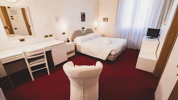 Minibar, in-room safe, desk, cots/infant beds