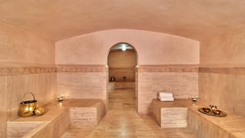 Behandlungsräume für Paare, Whirlpool, Türkisches Bad/Hamam