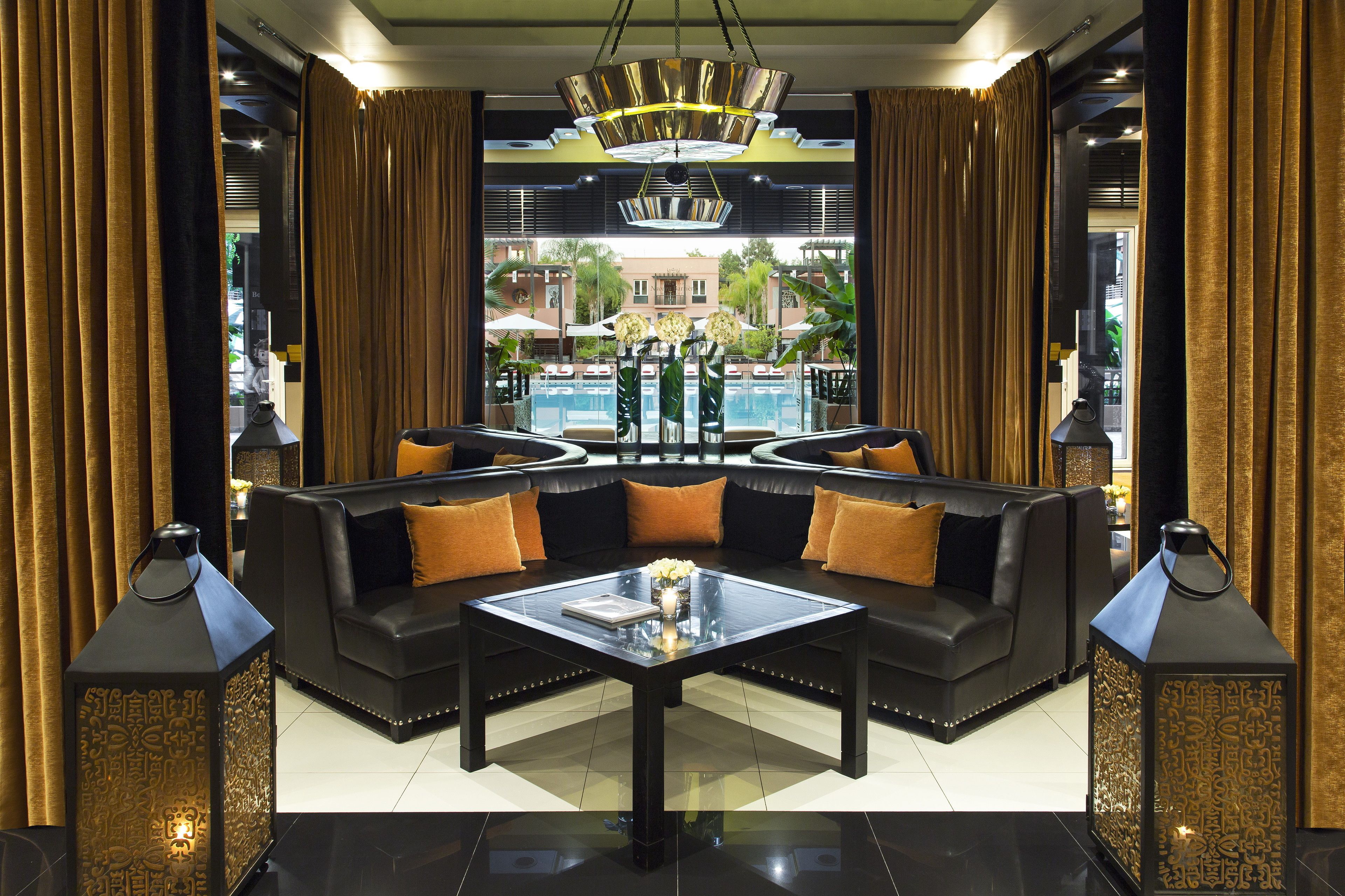 Brewpub, pool views, open daily