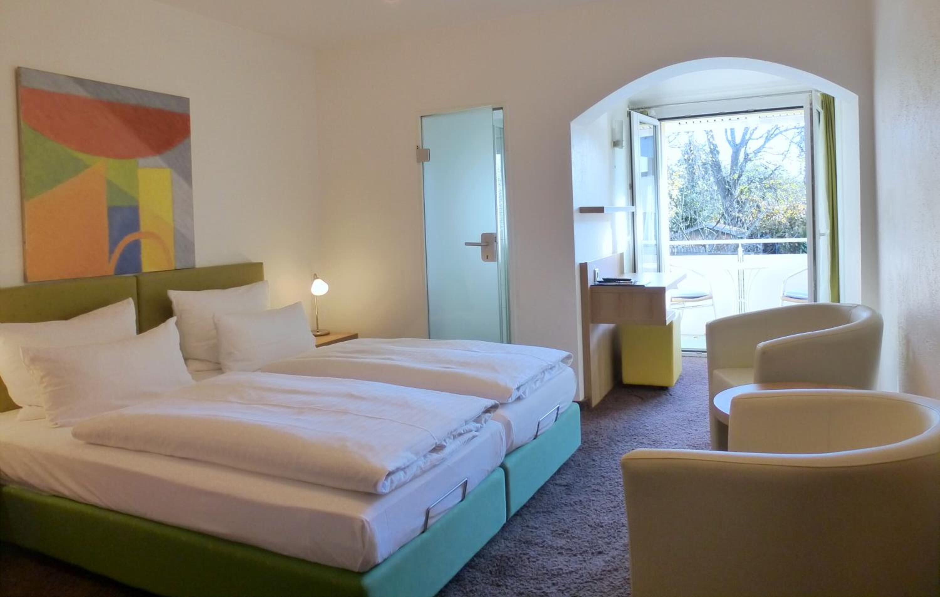 Insonorización, wifi gratis y ropa de cama 