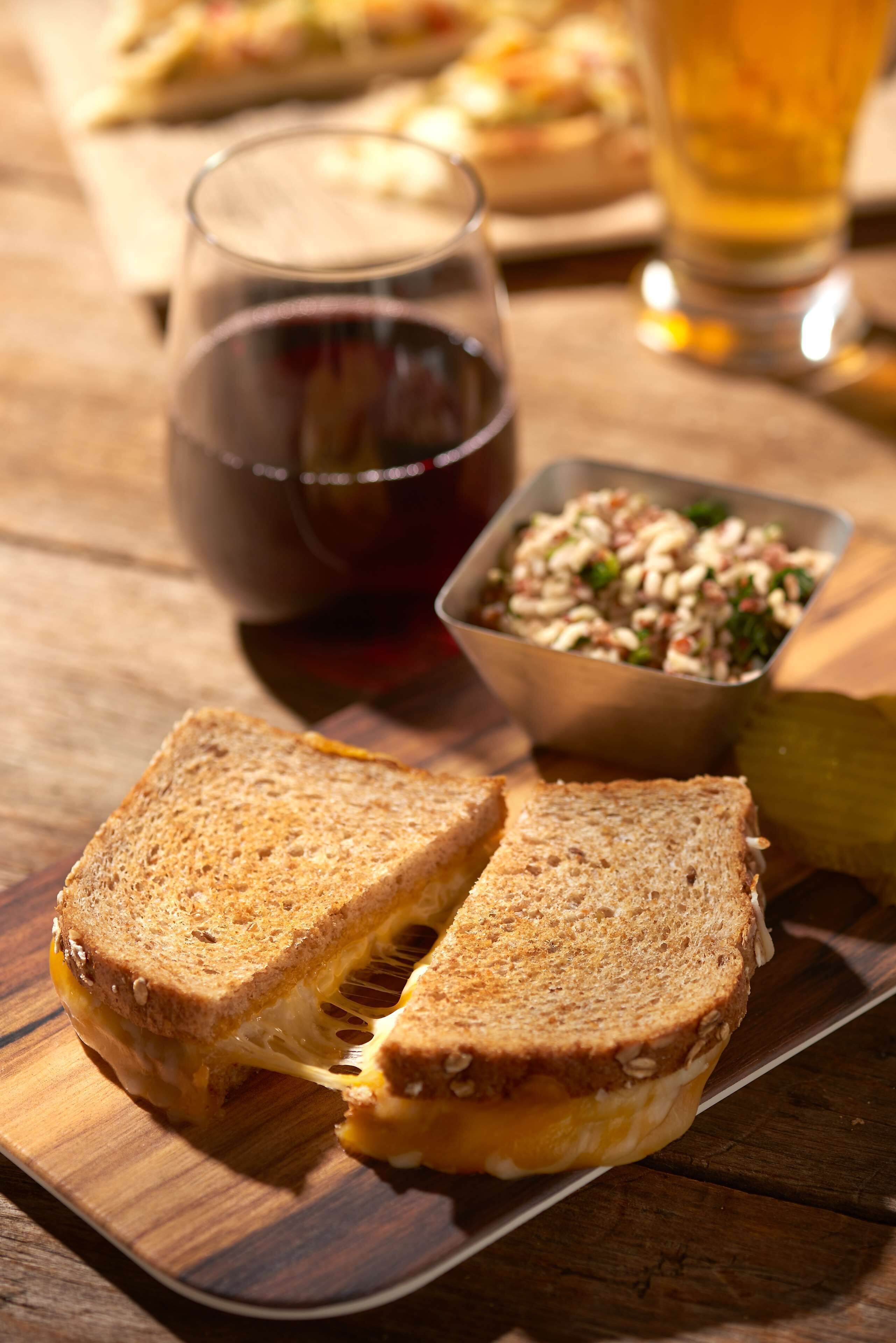 breakfast, lunch and dinner served