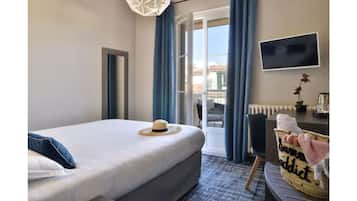 Uitzicht vanuit de kamer