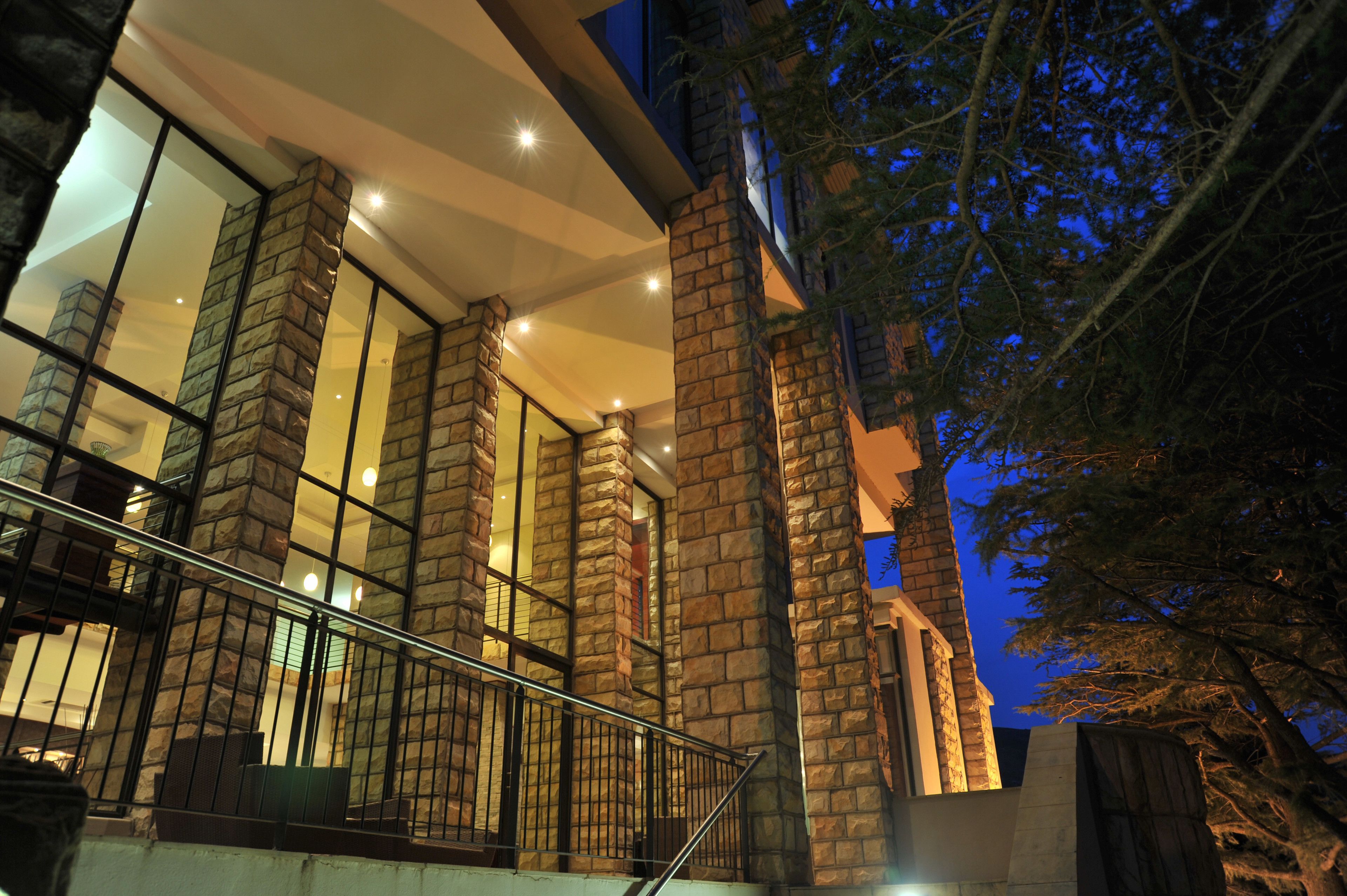 front of property – evening/night