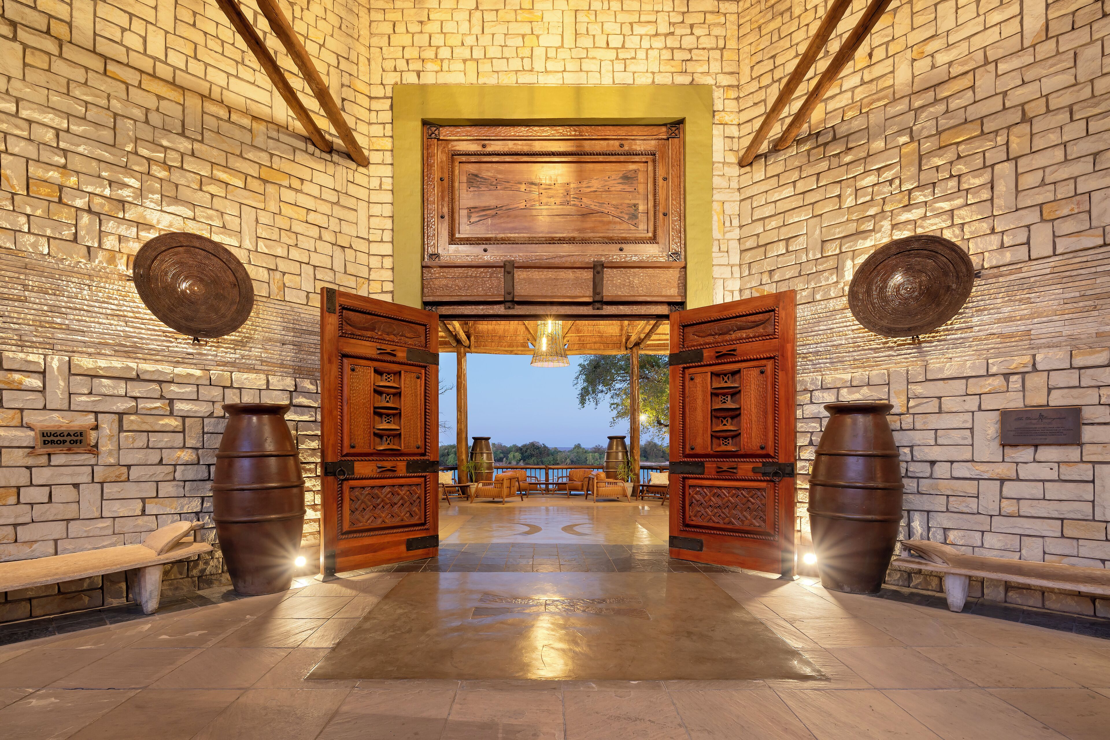 Façade de l’hébergement