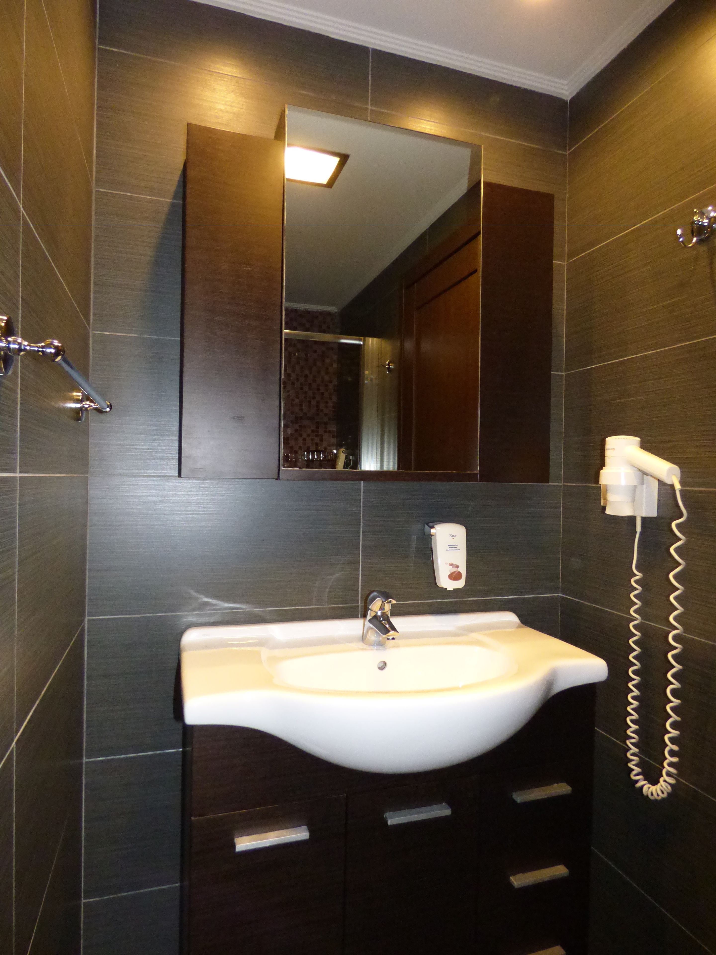 standard double room | bathroom sink