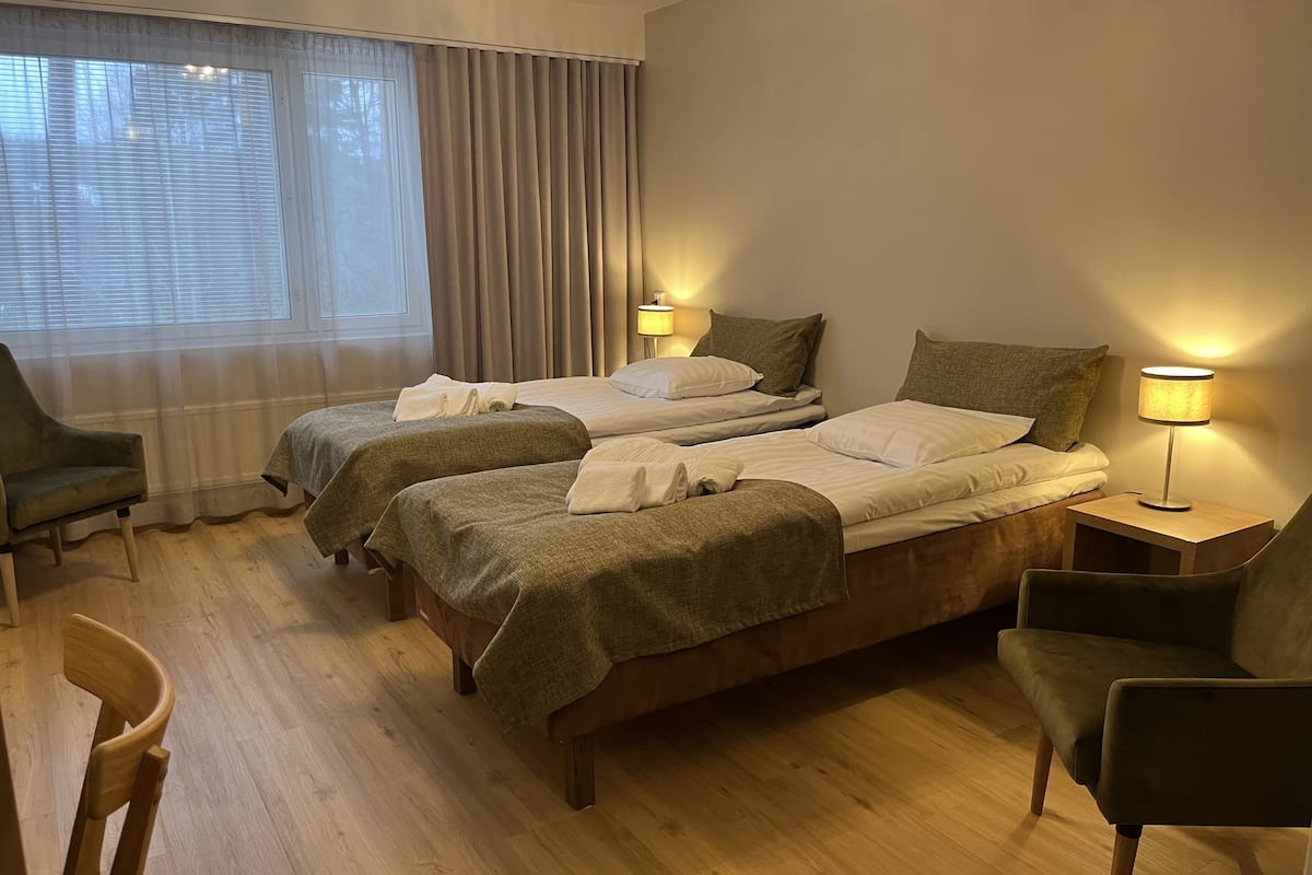 Twin Room | Desk, free WiFi, bed sheets, wheelchair access